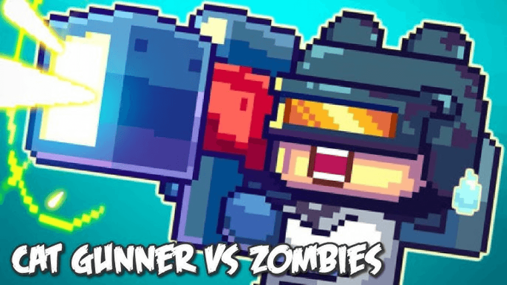 Cat Gunner vs Zombies